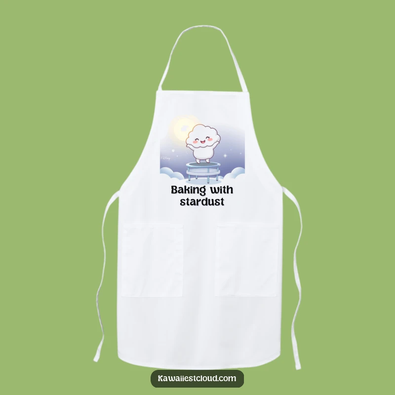 Funny Cloud Trampoline Apron: Cook with Joyful, Whimsical Style Gift