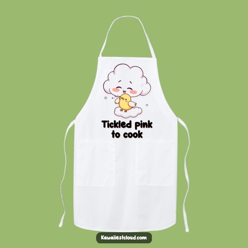Funny Giggling Cloud Apron - Kitchen Fun with a Tickle