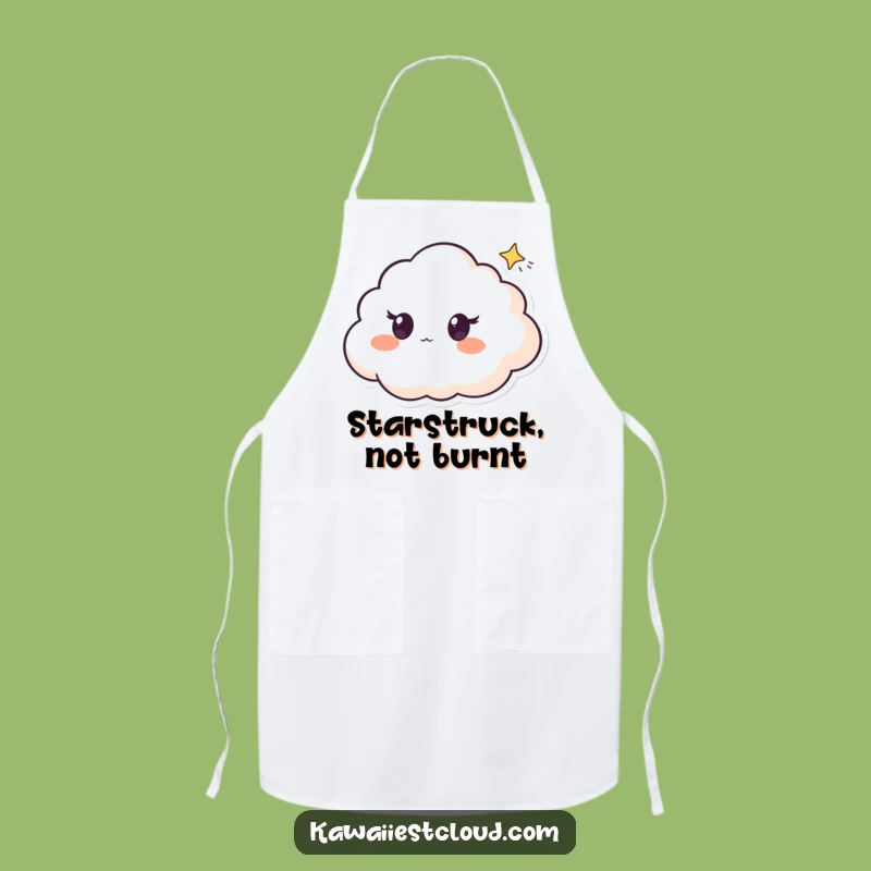 Funny Cloud Watcher Apron, Star Gazing Chef, Magical Kitchen Fun