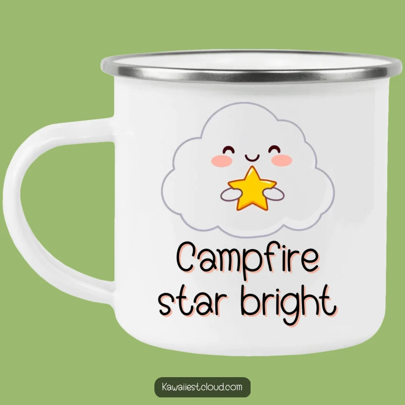Funny Star Cloud Camping Mug: Durable Generous Design, Adventure Funny Gift