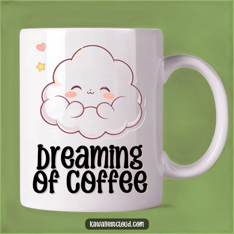 Funny Dreaming Cloud Mug - Serene Slumber, Perfect Funny Gift!
