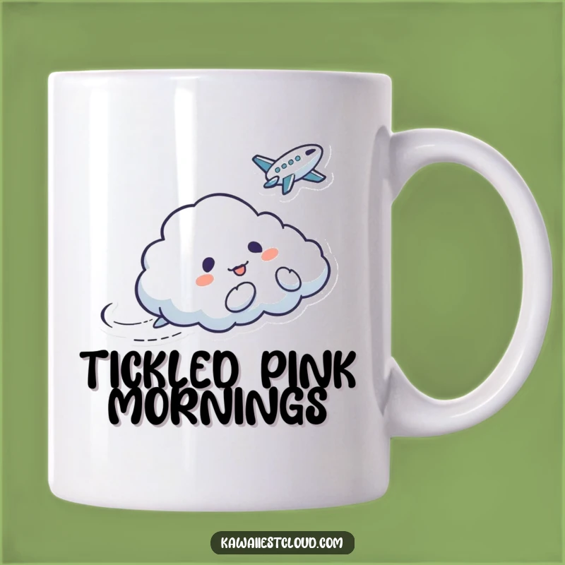 Funny Mischievous Cloud Bird Mug: Tickle Gag Gift, Perfect Playful Prankster Accessory