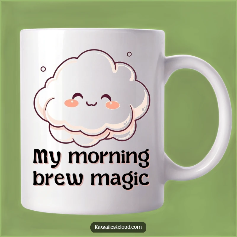 Funny Mist Cloud Mug: Creative Character Fun, Perfect Funny Gift