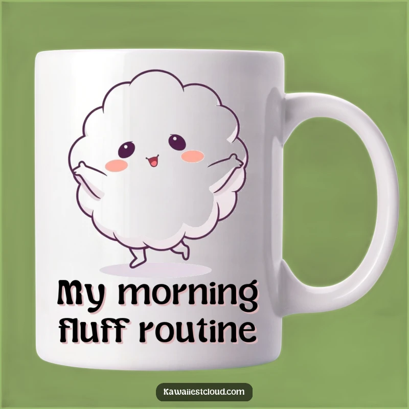 Funny Cloud Dance Mug: Embrace Joy with this Whimsical Character - Perfect Funny Gift!