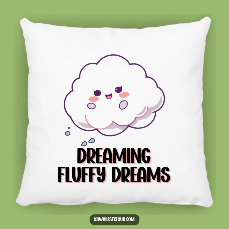 Comfy Funny Shimmer Cloud Pillow: Snuggle Up with Playful Iridescent Dreams