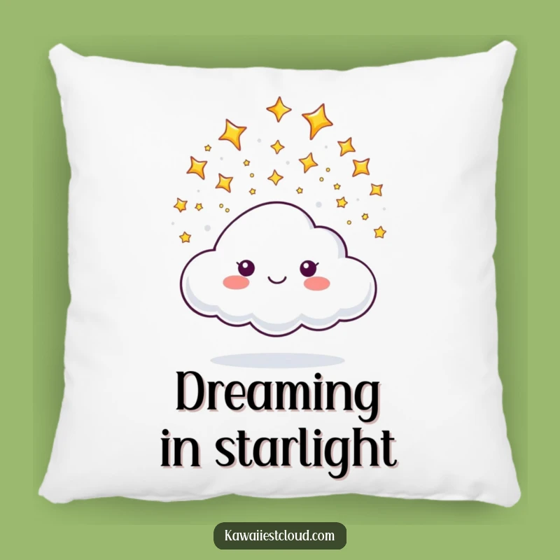 Cozy Starry Cloud Pillow: Snuggle Up with Celestial Dreams!