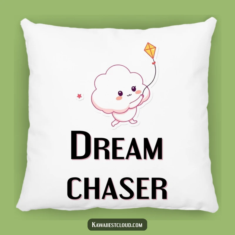 Funny Playful Cloud Kite Pillow: Cozy Light Decor, Perfect Humorous Accent Gift