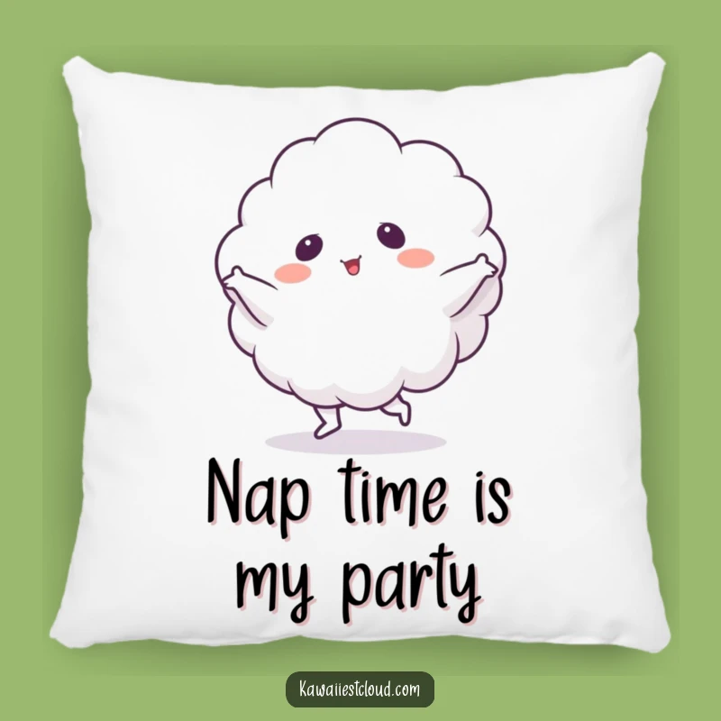 Funny Cloud Dance Pillow: Cuddle Up with Laughter - Adorable Funny Gift!