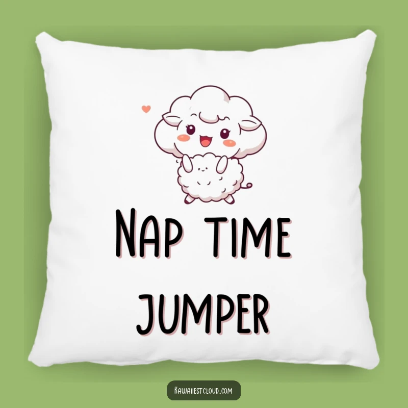 Funny Cloud Sheep Bounce Pillow: Cozy Joyful Decor, Perfect Humorous Accent Gift