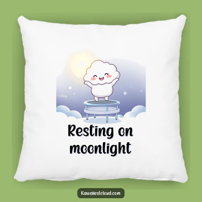 Funny Cloud Trampoline Pillow: Cozy Comfort and Joyful Design Gift