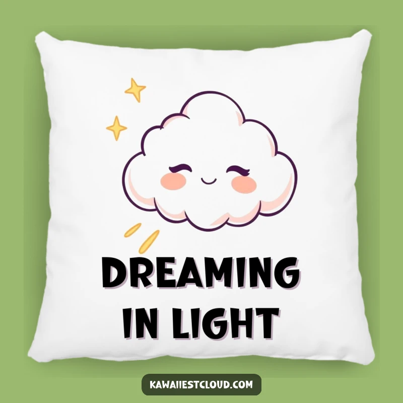 Funny Winking Cloud Pillow - Cozy Magic, Soft Accent & Hilarious Gift