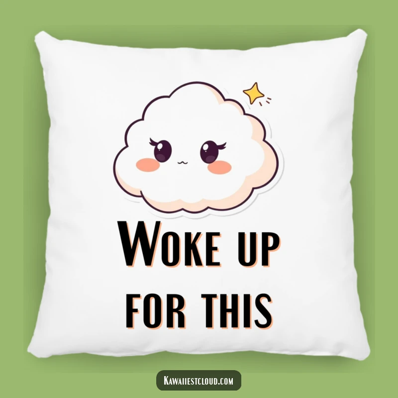 Funny Cloud Wonder Pillow, Shooting Star Surprise, Cozy Magic Decor