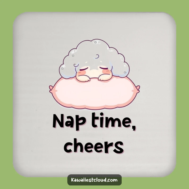 Funny Sleepy Cloud Pillow Coaster - Nap Protection - Funny Gift