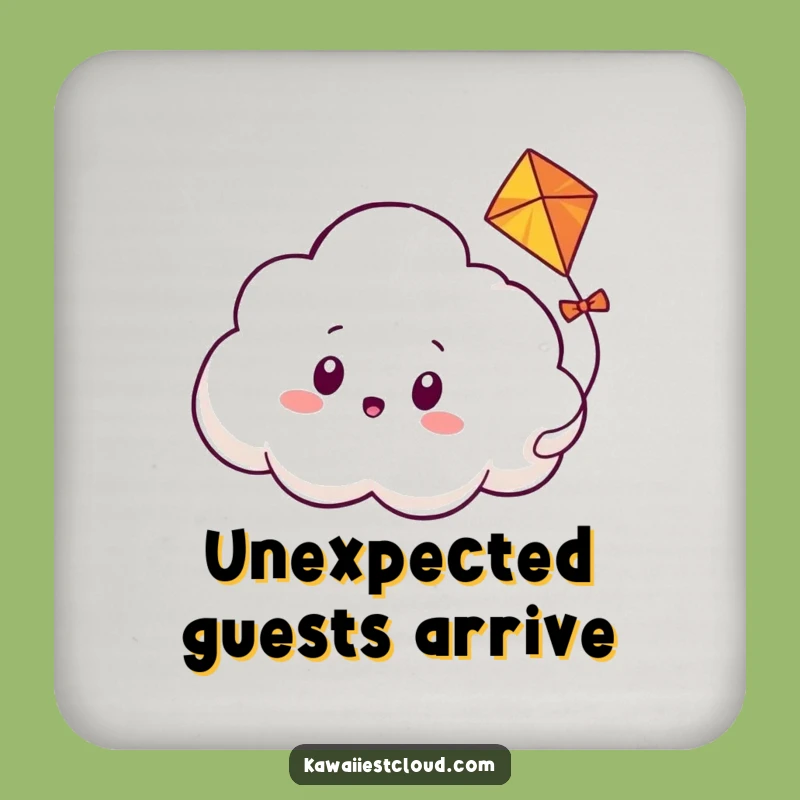 Funny Cloud Coaster - Kite Surprise Protection, Perfect Funny Gift!