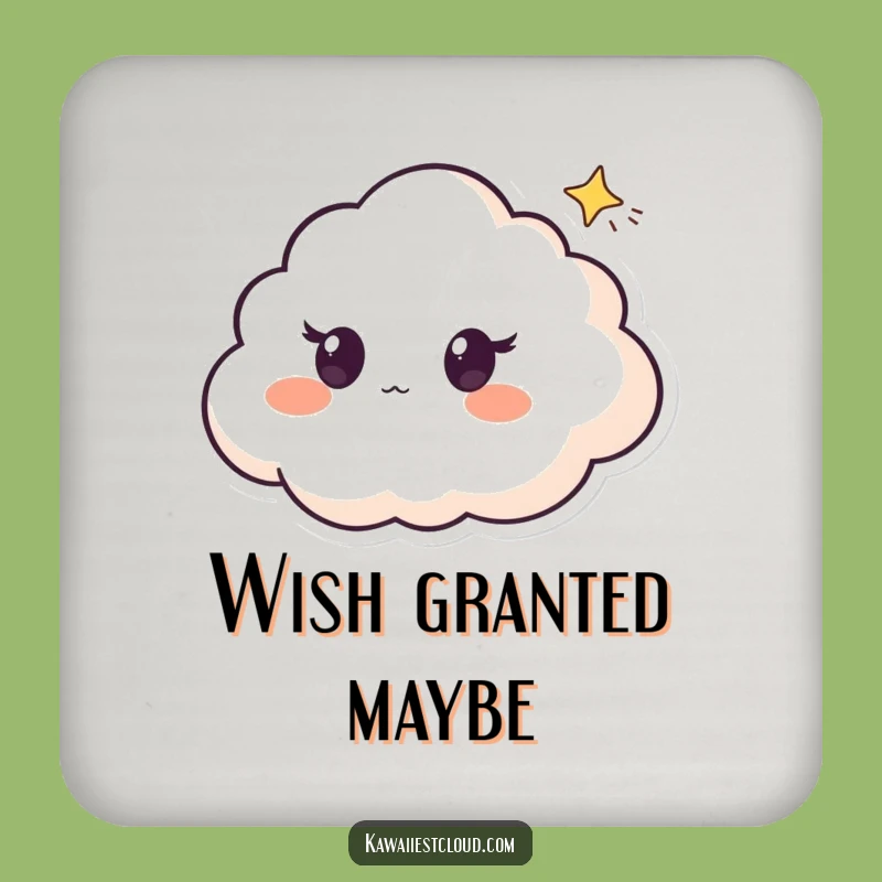 Funny Cloud Wonder Coaster, Shooting Star Magic, Protective Surface Art