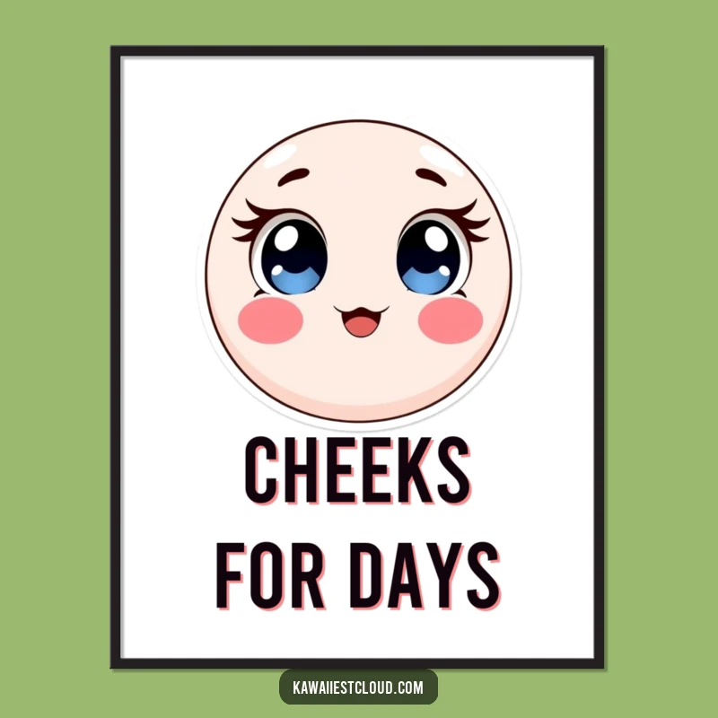 Funny Cute Object Poster: Decorate with Charm, an Adorable Funny Gift