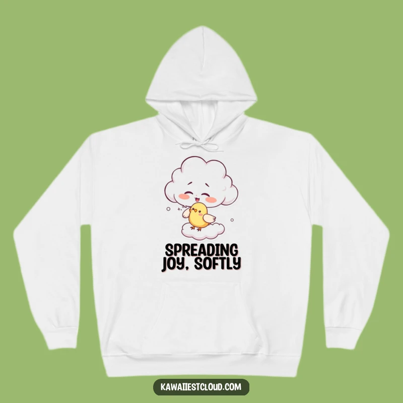 Funny Giggling Cloud Hoodie - Cozy Tickle Time Sweatshirt