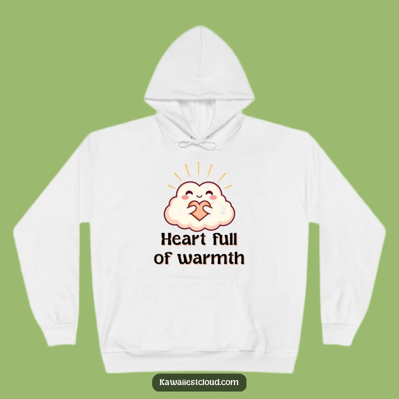 Funny Heart Cloud Hoodie: Cozy Warmth and Love, Ultimate Comfort Funny Gift