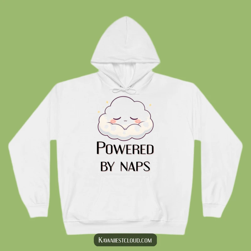 Funny Sleepy Cloud Hoodie: Cozy Drifting Character Comfort Gift