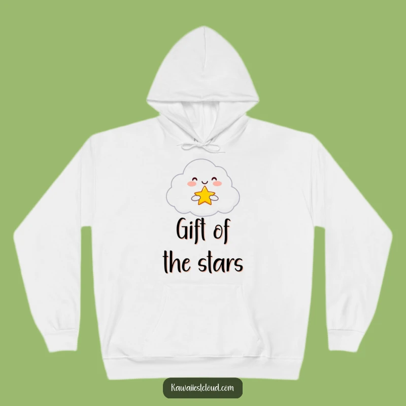 Funny Star Cloud Hoodie: Cozy Generous Character, Perfect Funny Gift