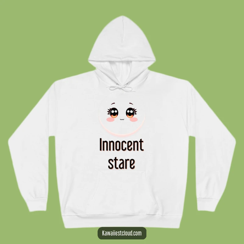 Funny Round Object Hoodie: Cozy Innocence, Wide-Eyed Comfort, Ultimate Gift