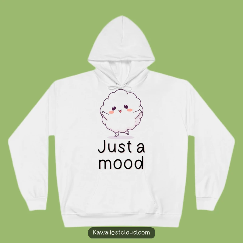 Funny Cloud Dance Hoodie: Cozy Up with this Silly Character - Ideal Funny Gift!