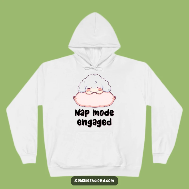 Funny Sleepy Cloud Pillow Hoodie - Cozy Nap Time - Funny Gift