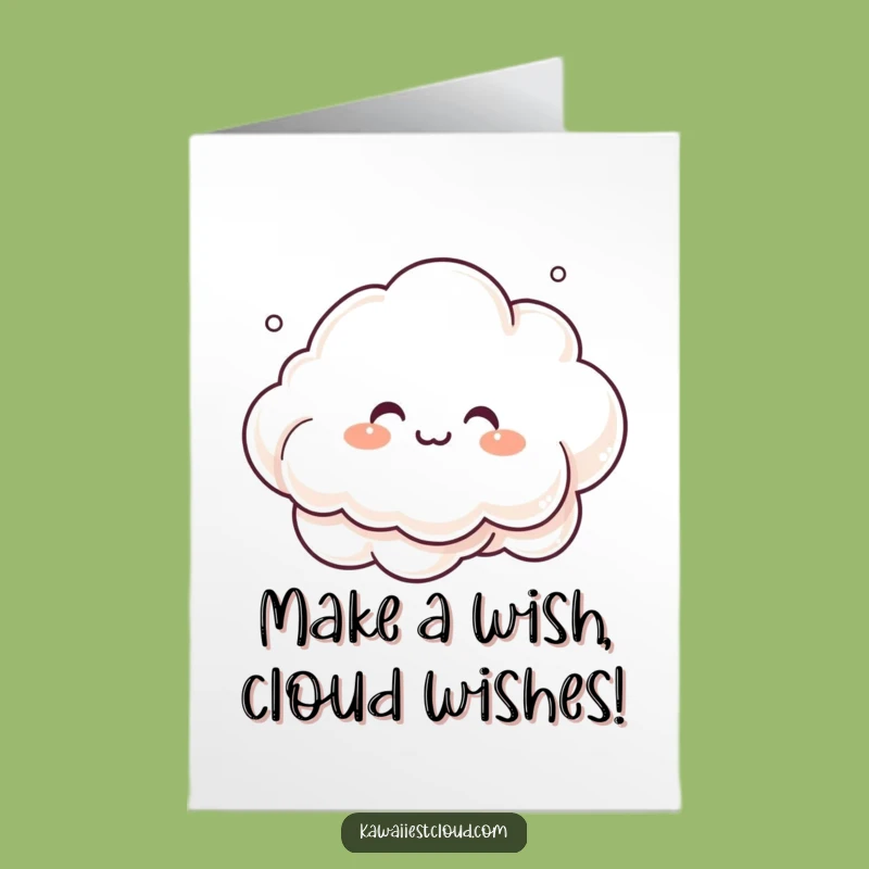 Free Printable Birthday Card: Giggling Mist Cloud, Creative Fun, Hilarious DIY Gift!