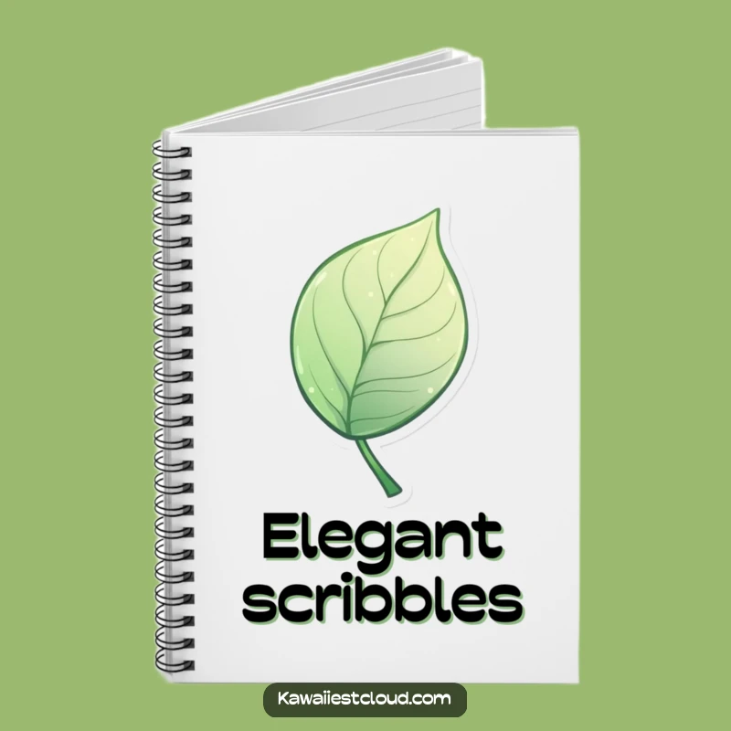 Journal Funny Leaf Notebook: Artistic Curve Pages, A Creative Humorous Gift for Writers