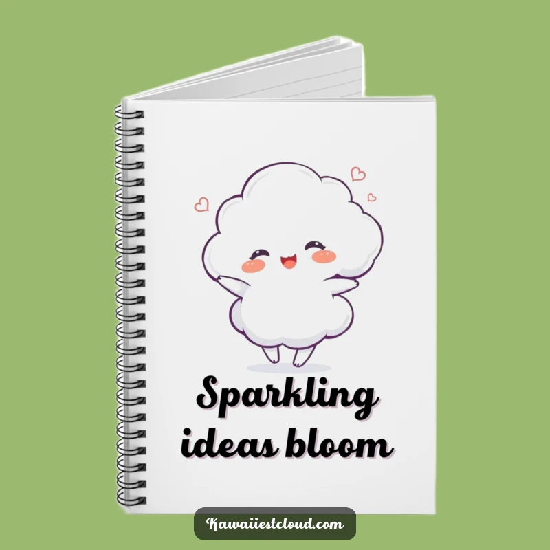 Funny Delighted Cloud Notebook - Journal Your Joy, Creative & Practical Gift
