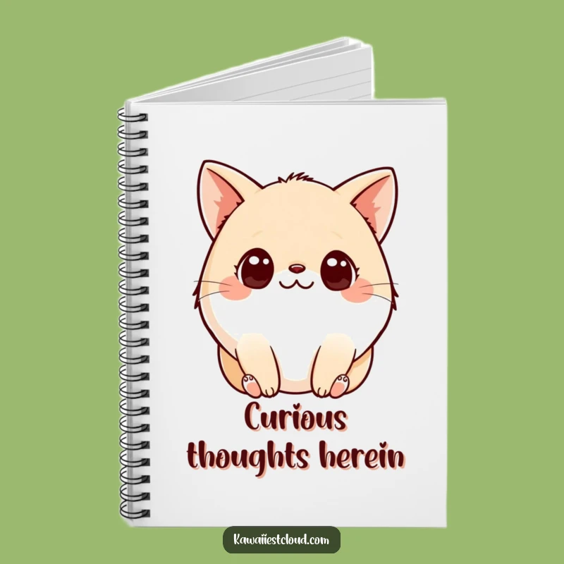 Funny Plump Creature Notebook: Jot Down Ideas with Curious Eyes, Funny Gift