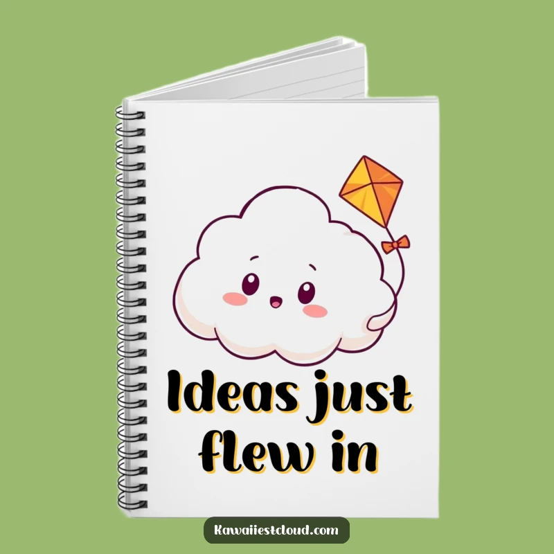 Funny Cloud Notebook - Kite Surprise Notes, Perfect Funny Gift!