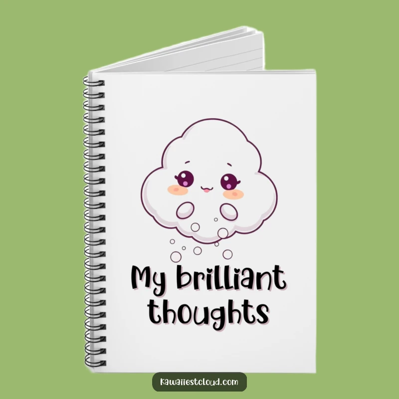 Funny Cloud Notebook - Bubble Notes, Perfect Funny Gift!