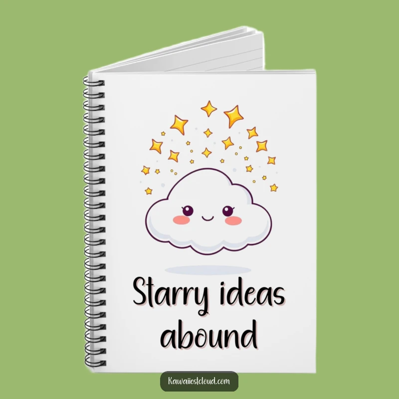 Starry Cloud Notebook: Jot Down Ideas Under a Shower of Stars!