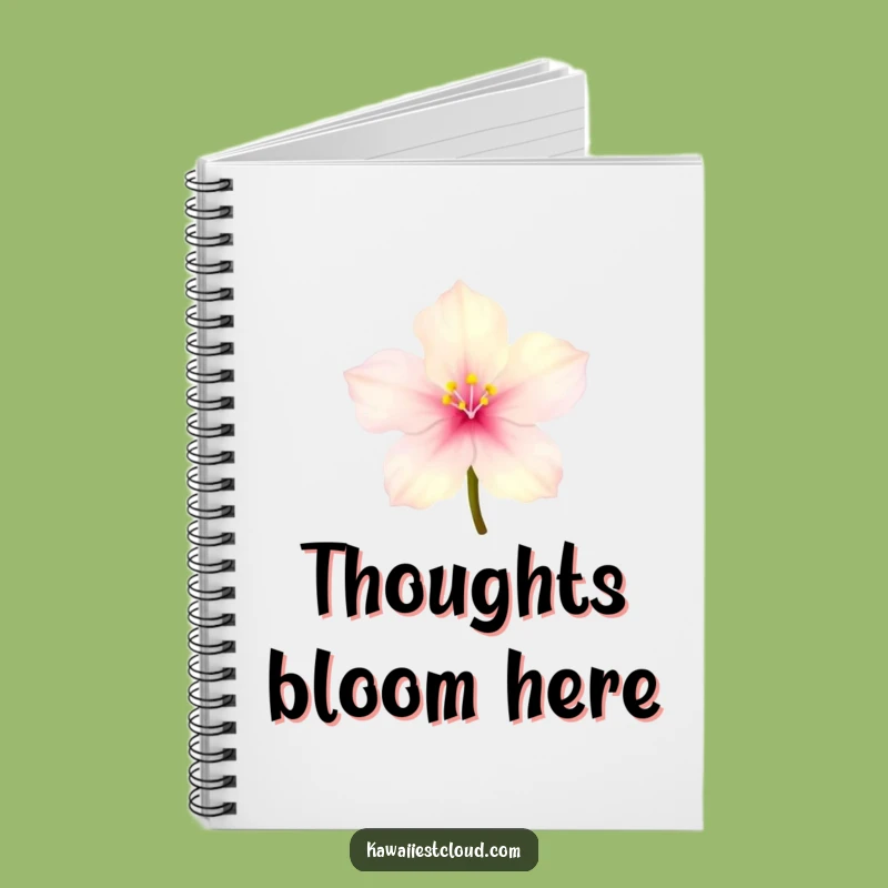 Funny Blossom Notebook: Glowing Journal, Enchanting Humorous Gift for Creativity