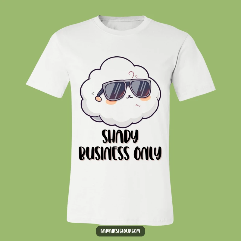Funny Cool Cloud Sunglasses T-Shirt - I'm Too Cool Graphic Tee