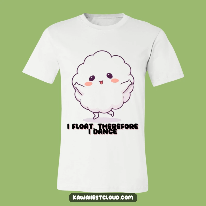 Funny Cloud Dance T-Shirt: Hilarious Fluffy Character Moves - The Ultimate Funny Gift Idea!