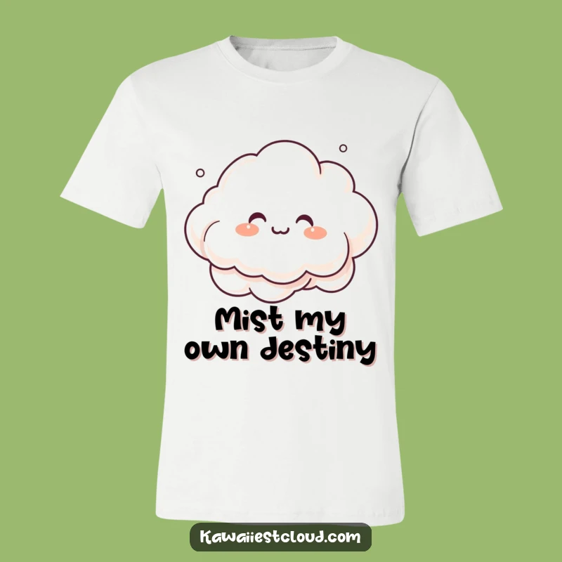 Funny Mist Cloud T-Shirt: Whimsical Shapes, Ideal Funny Gift