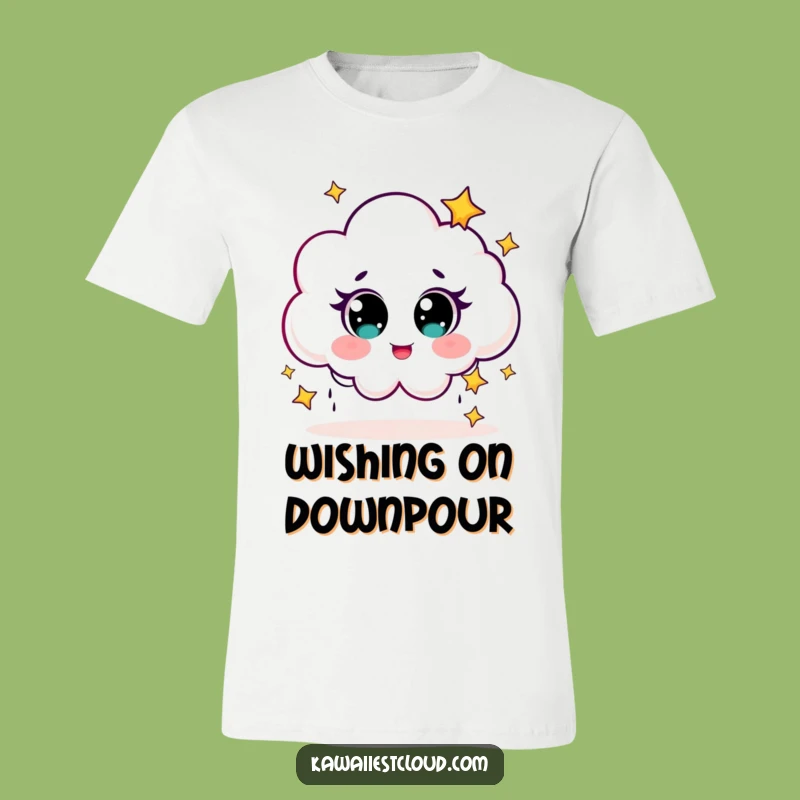 Funny Star Rain Cloud T-Shirt: Wear Your Dreams with Giggles