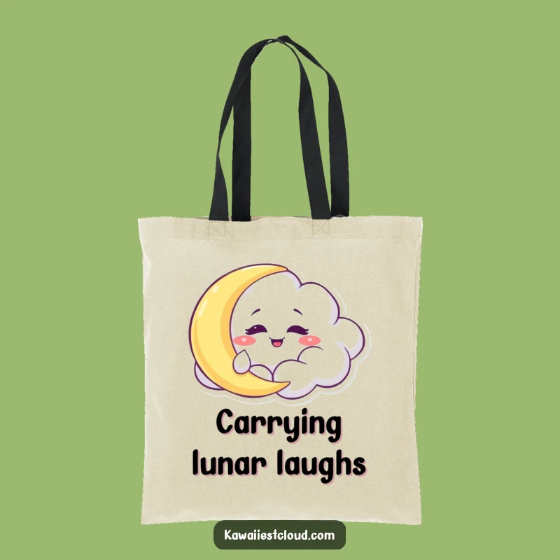 Funny Mischief Cloud Tote Bag: Carry Your Playful Spirit Gift