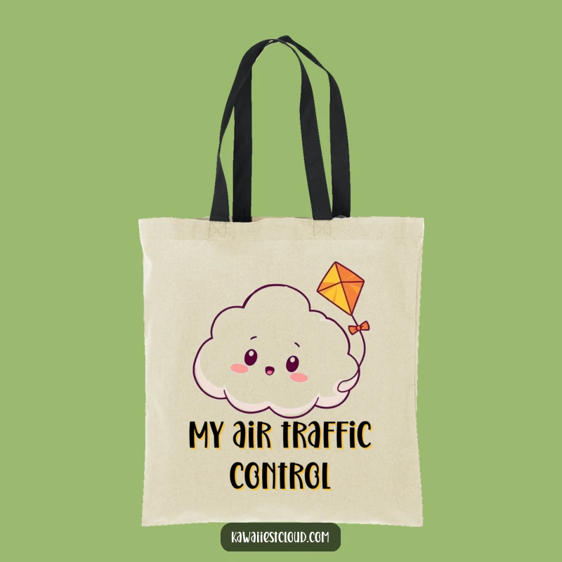 Funny Cloud Kite Tote Bag - Surprising Fun, Perfect Funny Gift!